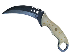 ★ Talon Knife | Blue Steel (Battle-Scarred)