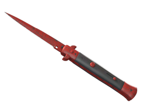 ★ Stiletto Knife | Crimson Web (Minimal Wear)