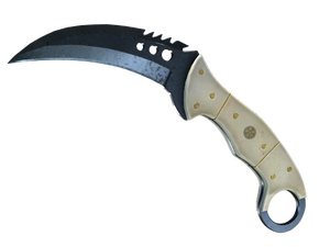 ★ Talon Knife | Blue Steel (Well-Worn)