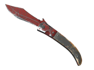 ★ Navaja Knife | Crimson Web (Battle-Scarred)