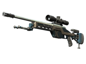 Souvenir SSG 08 | Hand Brake (Battle-Scarred)