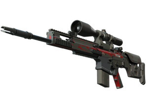 SCAR-20 | Crimson Web (Battle-Scarred)