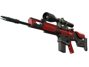 SCAR-20 | Crimson Web (Minimal Wear)