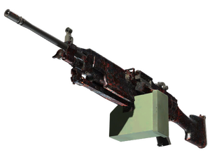 M249 | Magma (Well-Worn)