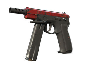 StatTrak™ CZ75-Auto | Crimson Web (Well-Worn)