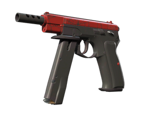 StatTrak™ CZ75-Auto | Crimson Web (Minimal Wear)